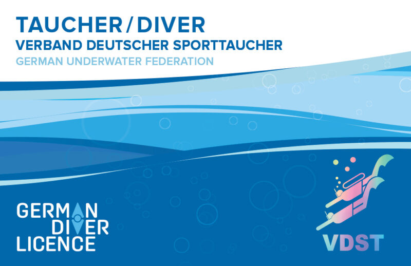 German Diver Licence - hier für unsere Taucherinnen und Taucher